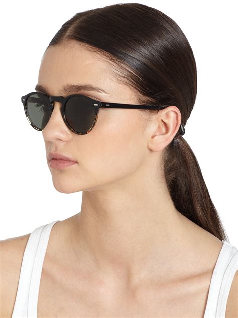 oliver peoples racy round sunglasses|Oliver Peoples Women's Sunglasses .